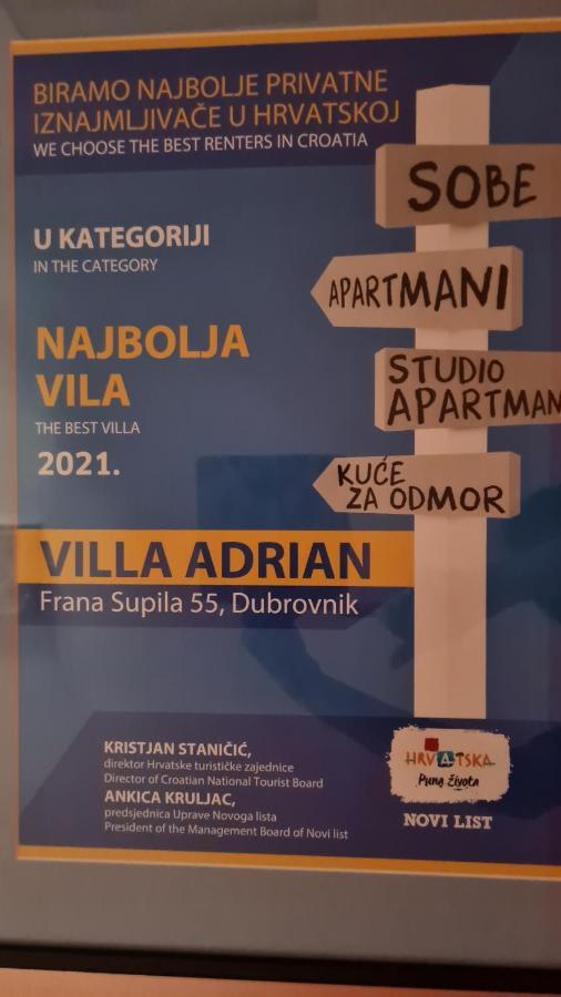 Villa Adrian Dubrownik Zewnętrze zdjęcie